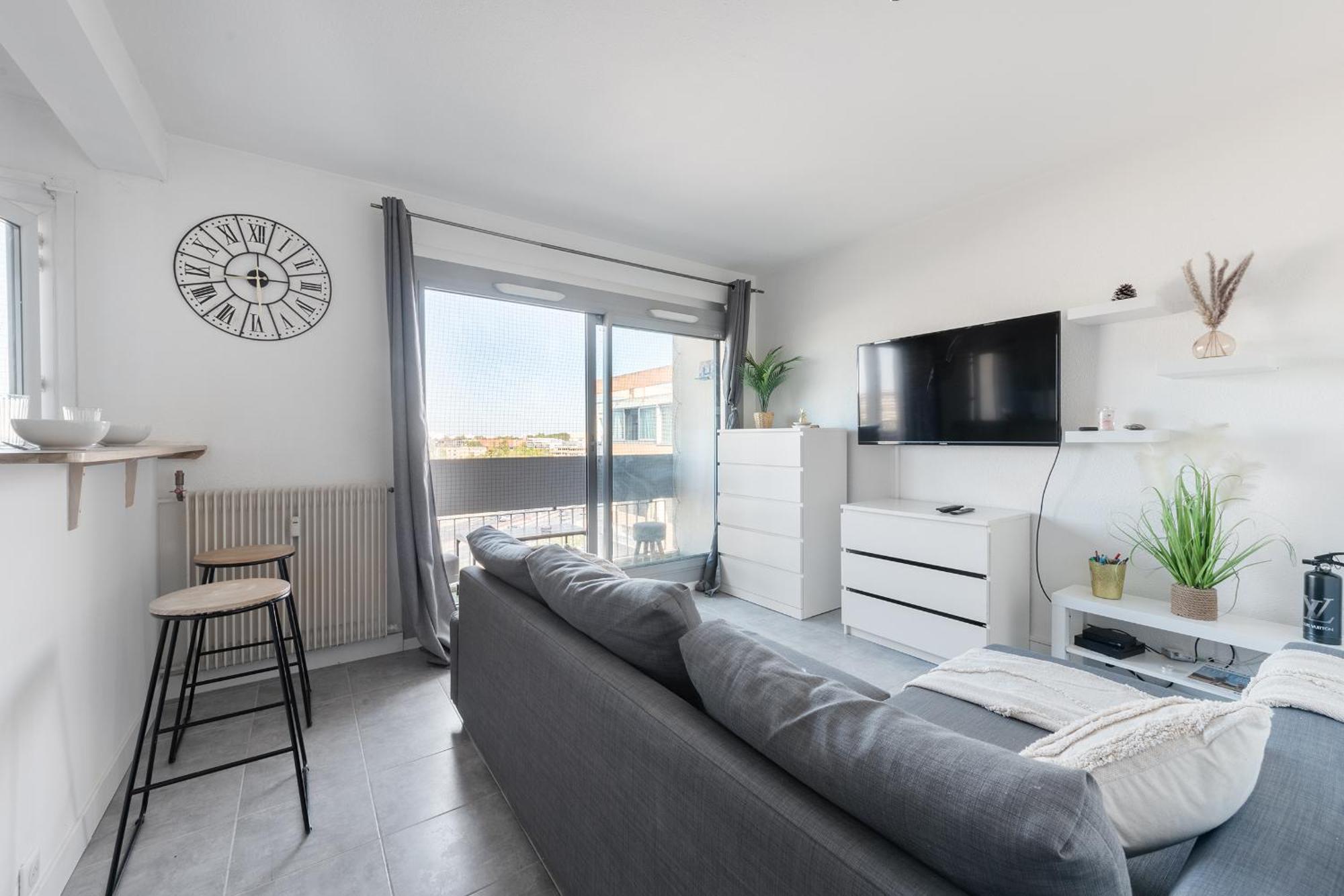 Cosy T2, Terrasse Privee Et Parking Appartement Toulouse Buitenkant foto
